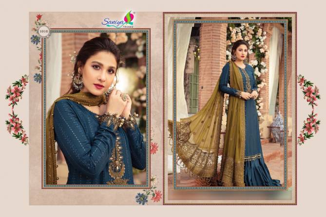 Saniya Maria B 21 Vol 5 Georgette Festive Wear Heavy Pakistani Salwar Kameez